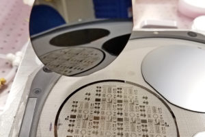 Metallized Thin Glass Wafer